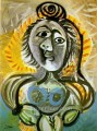 Mujer en sillón cubista de 1970 Pablo Picasso